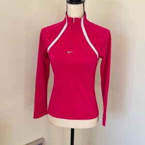 Nike Women's Fuchsia Long Sleeve Tee